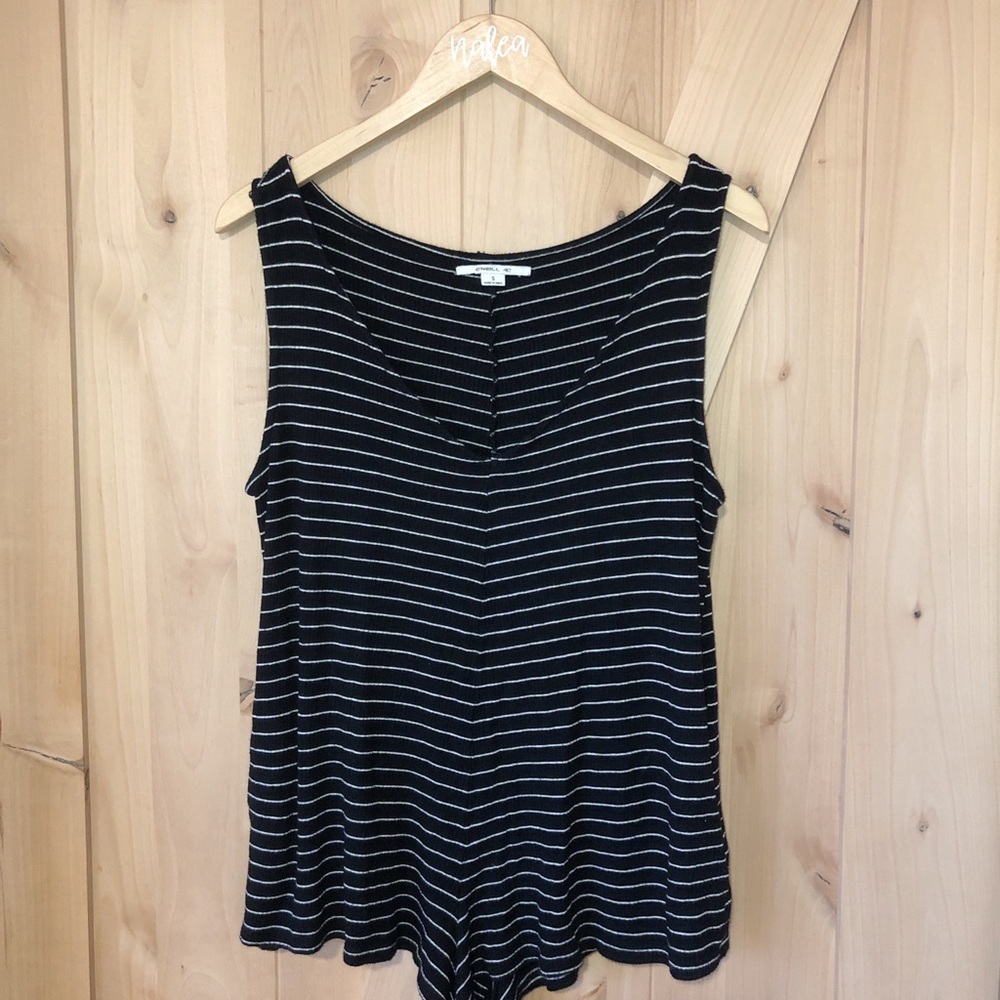 Black and White Romper